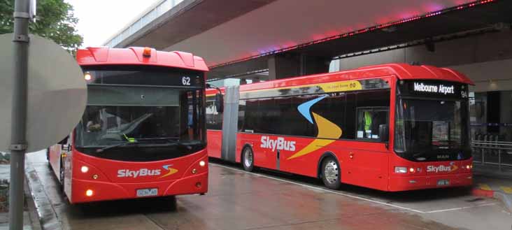 Skybus Scania L94UB Volgren CR227L 62 & MAN 28.360 Volgren CR228L 94